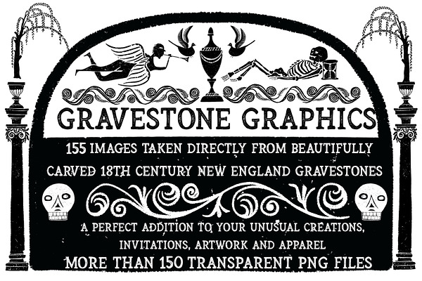 Gravestone Graphics From New England