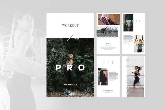 Workout Instagram Stories in Instagram Templates - product preview 1
