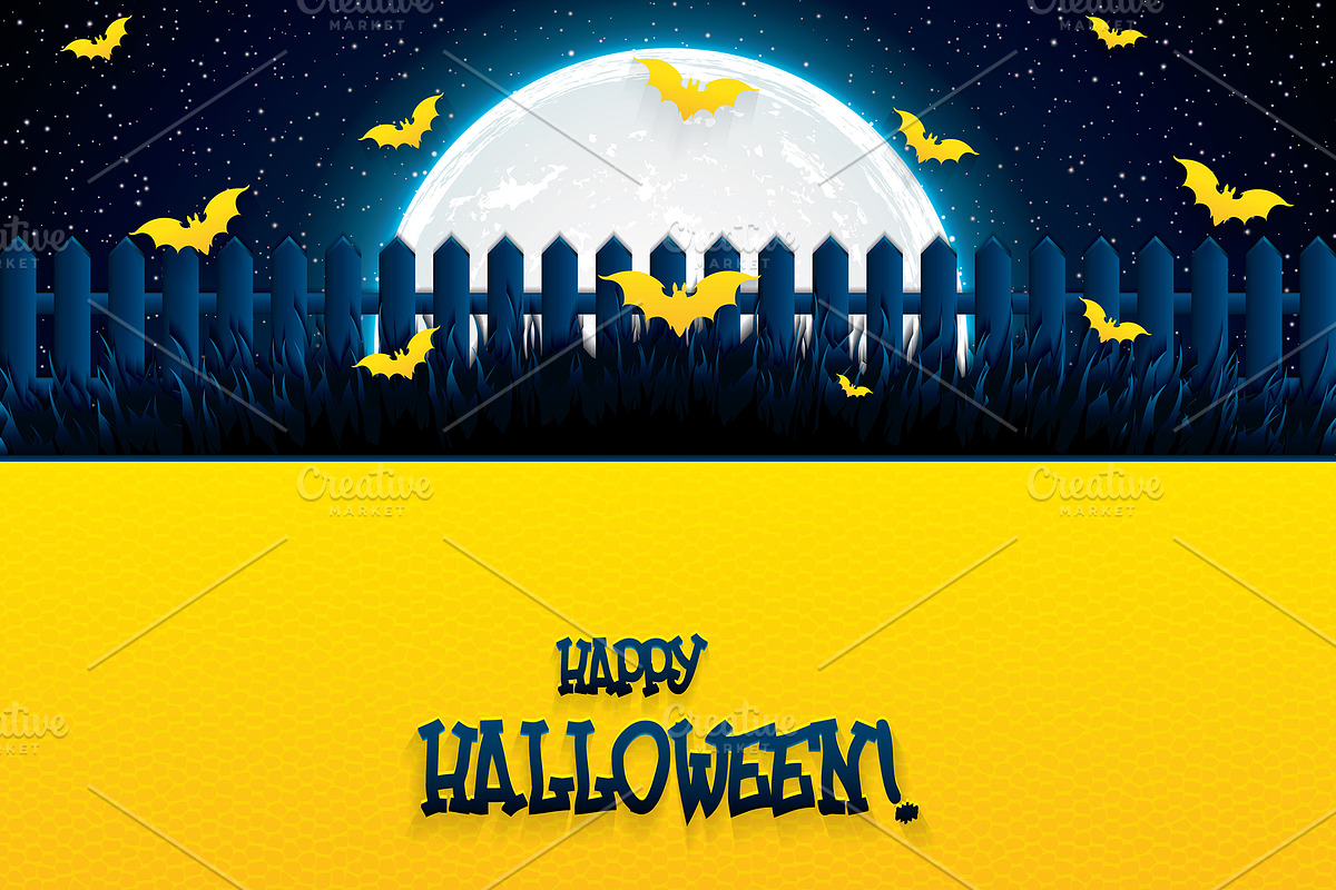Halloween background in Illustrations - product preview 8