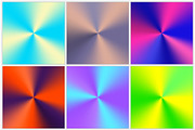 Set of colorful gradients