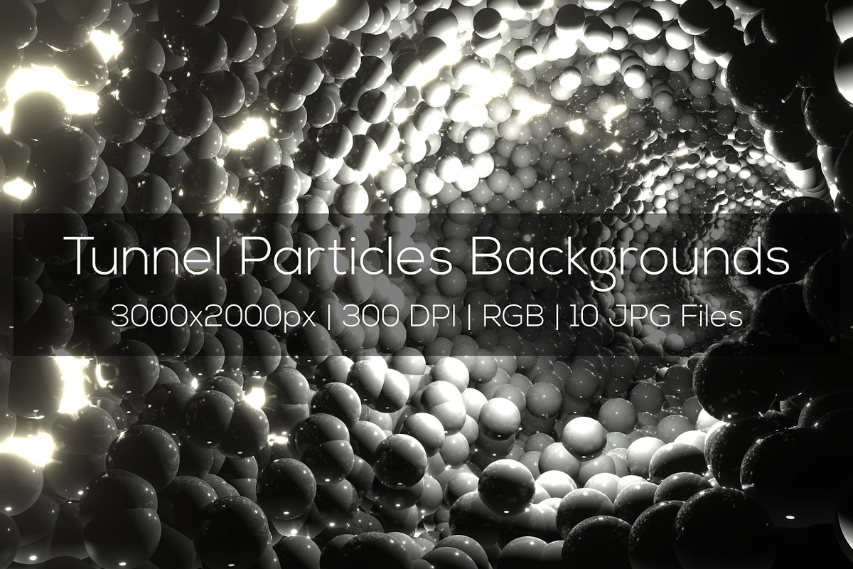 Tunnel Particles Backgrounds in Textures - product preview 8
