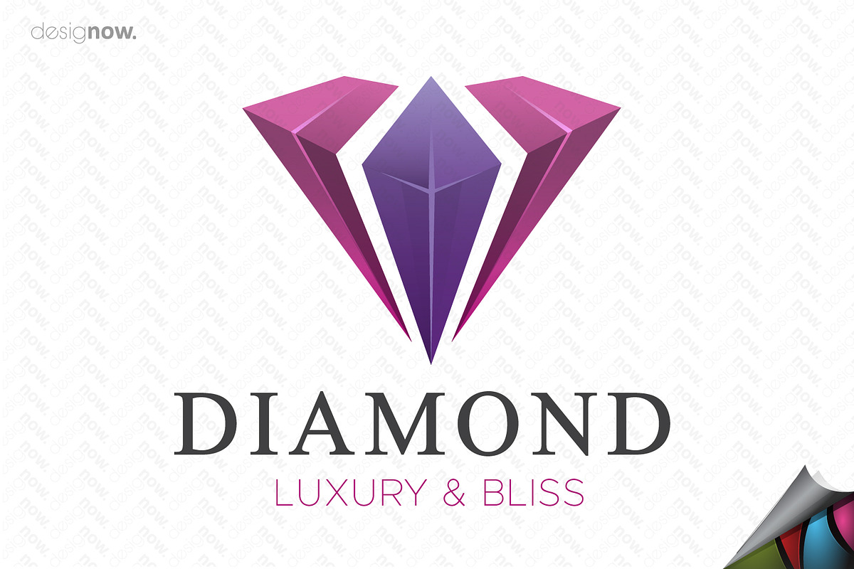 Diamond and Luxury Logo in Logo Templates - product preview 8