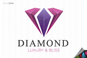 Diamond and Luxury Logo