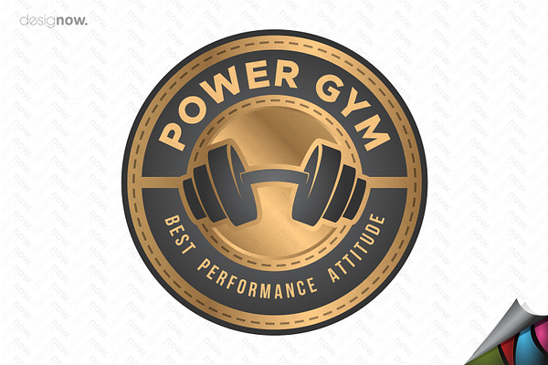 Fitness and Gym Logo Badge