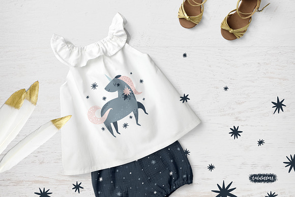 Unicorns Illustrations & Patterns in Illustrations - product preview 3