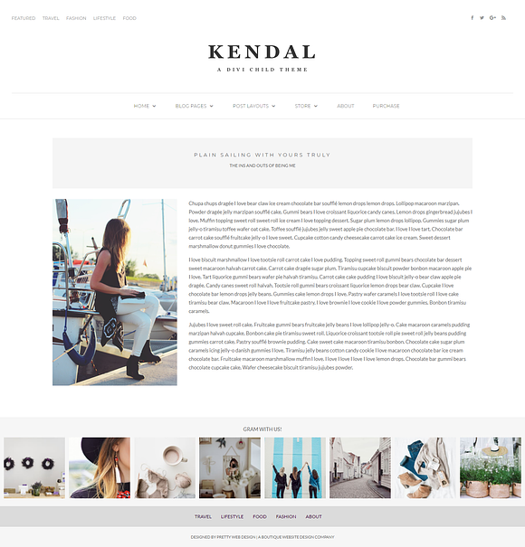 Kendal - Divi WordPress Blog theme in WordPress Blog Themes - product preview 8