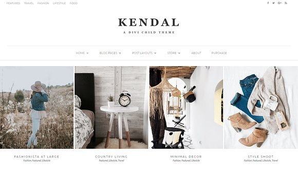 Kendal - Divi WordPress Blog theme in WordPress Blog Themes - product preview 9