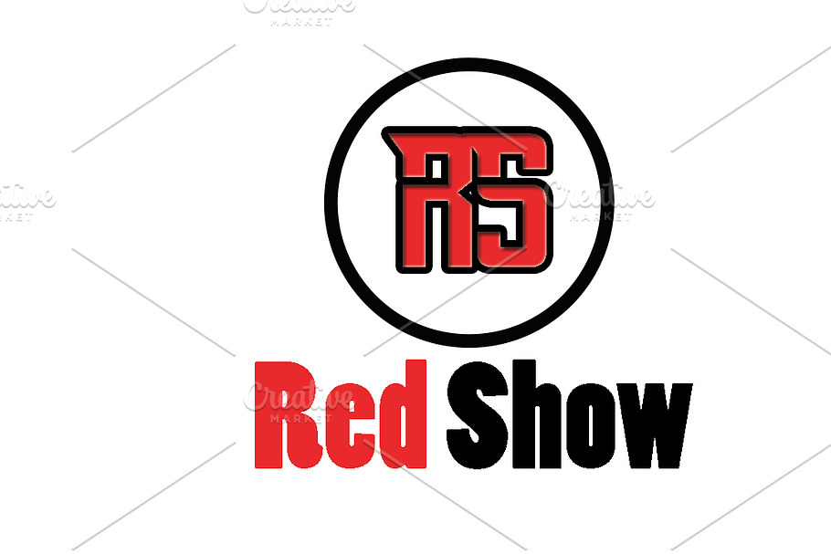 Red Show Logo Template