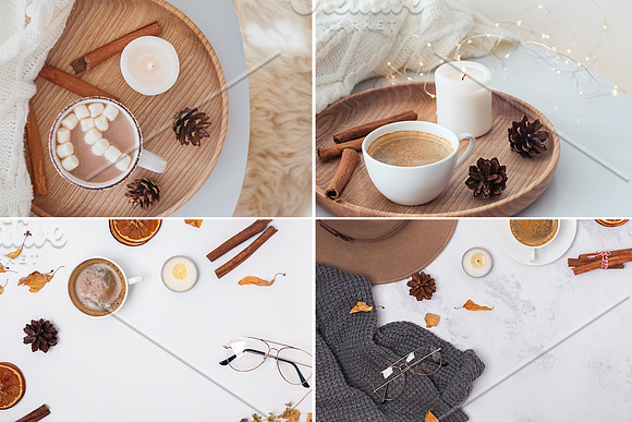 Cozy autumn. Styled stock photo set. in Graphics - product preview 4