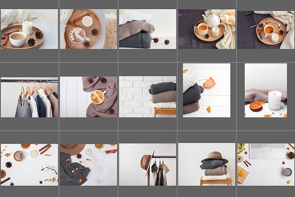 Cozy autumn. Styled stock photo set. in Graphics - product preview 5