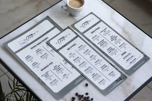 Coffee Menu Template in Flyer Templates - product preview 1