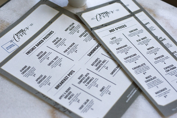 Coffee Menu Template in Flyer Templates - product preview 2