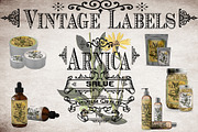 Arnica Vintage Labels