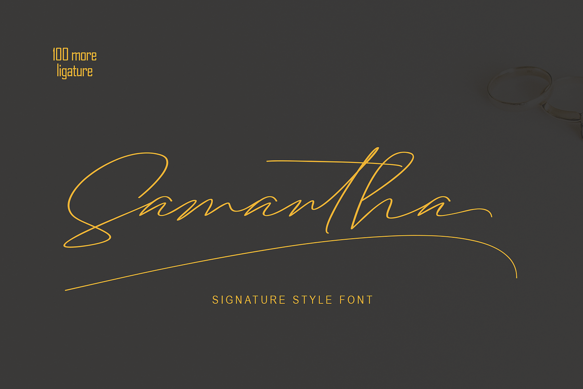 Samantha Signature in Signature Fonts - product preview 8