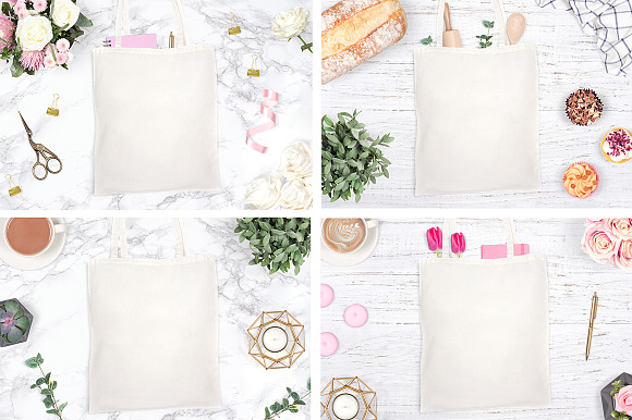 Tote Bag Mockup Bundle in Product Mockups - product preview 1