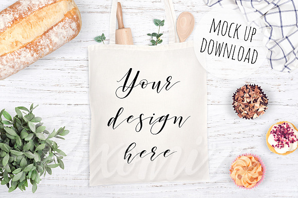Tote Bag Mockup Bundle in Product Mockups - product preview 3