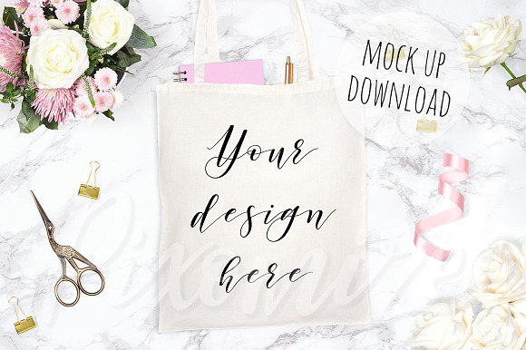 Tote Bag Mockup Bundle in Product Mockups - product preview 4