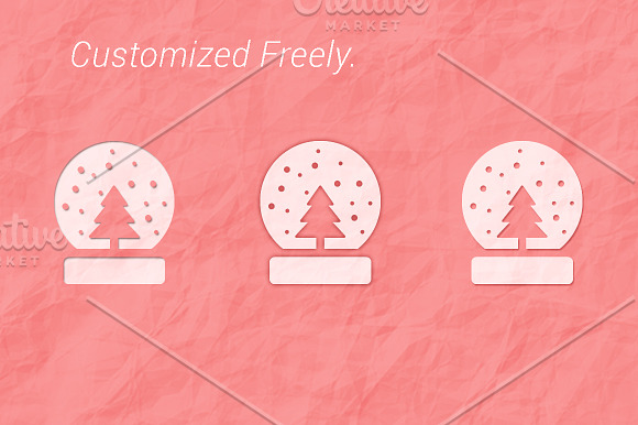 Christmas Filled Icon in Christmas Icons - product preview 5