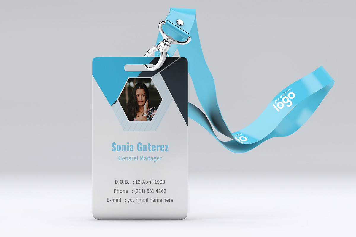 Creative Office ID Card in Stationery Templates - product preview 8