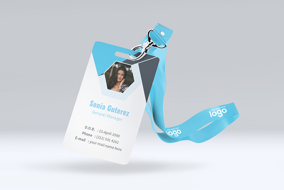 Creative Office ID Card in Stationery Templates - product preview 1