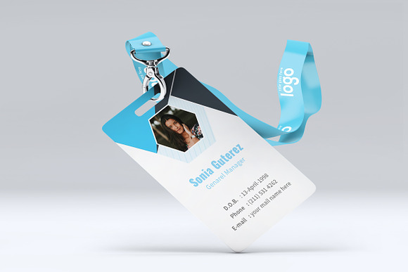 Creative Office ID Card in Stationery Templates - product preview 3