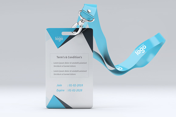 Creative Office ID Card in Stationery Templates - product preview 4