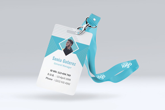 Creative ID Card Design in Stationery Templates - product preview 1