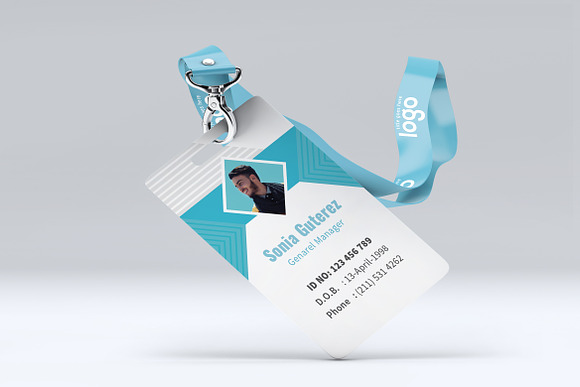 Creative ID Card Design in Stationery Templates - product preview 2