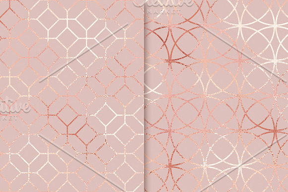 Rose Gold Set in Textures - product preview 4