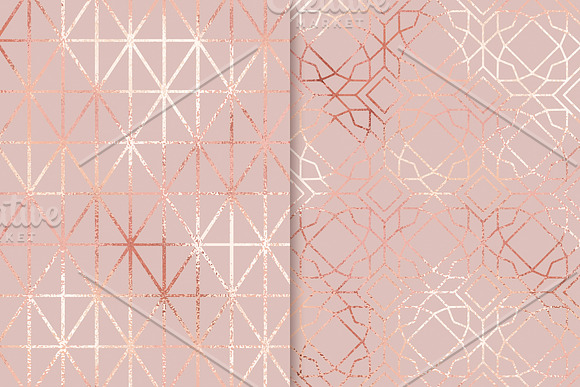 Rose Gold Set in Textures - product preview 6