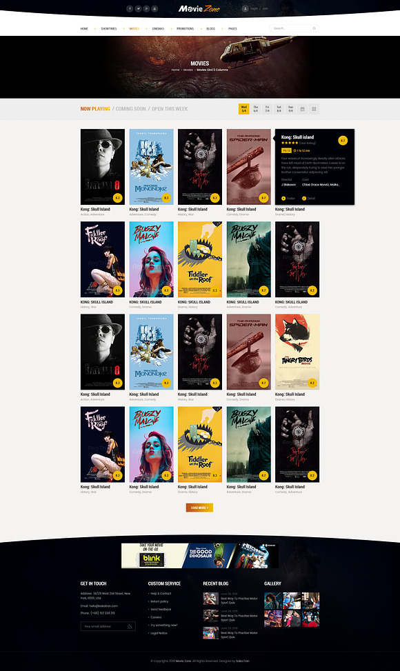 MovieZone - Movie, Cinema WP Theme in WordPress Magazine Themes - product preview 10