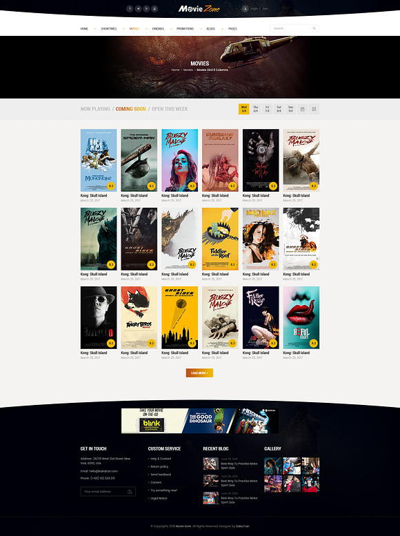 MovieZone - Movie, Cinema WP Theme in WordPress Magazine Themes - product preview 12