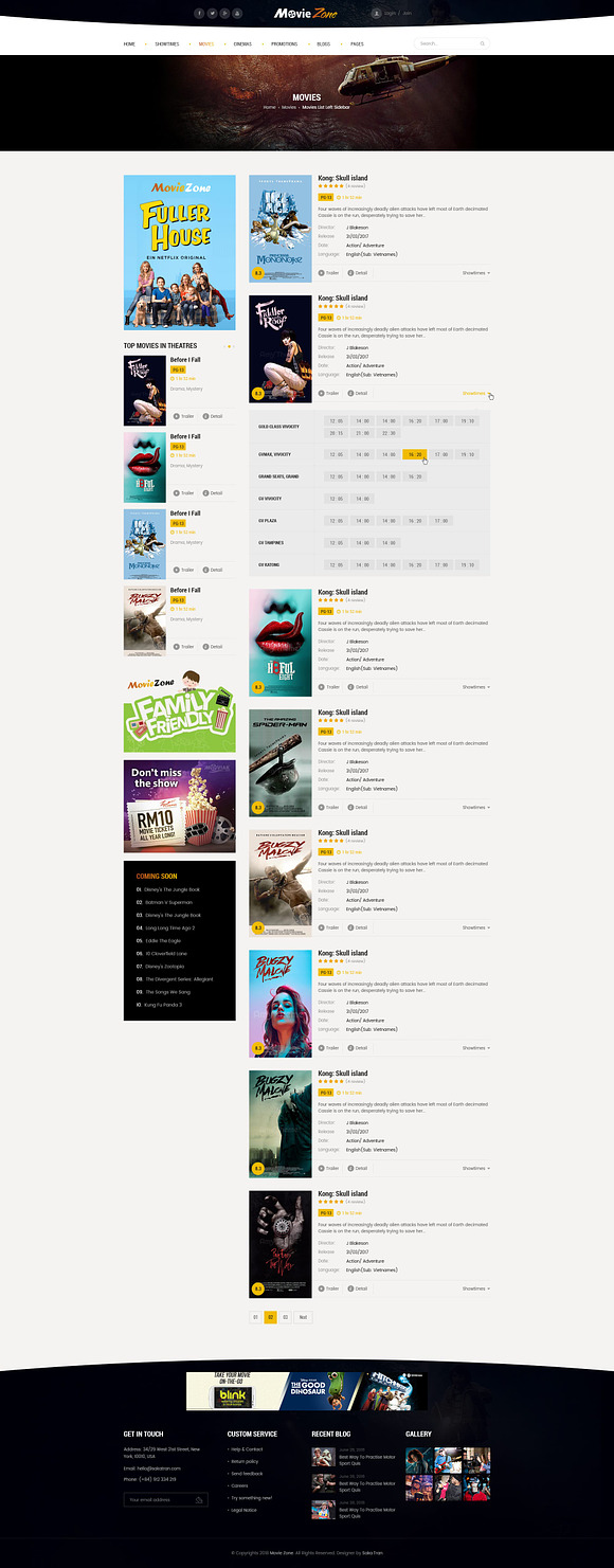 MovieZone - Movie, Cinema WP Theme in WordPress Magazine Themes - product preview 17