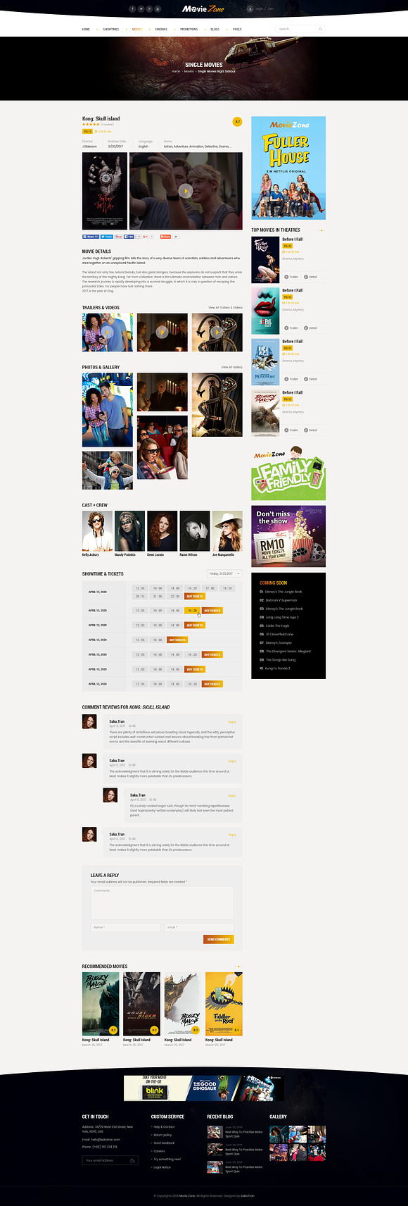 MovieZone - Movie, Cinema WP Theme in WordPress Magazine Themes - product preview 18