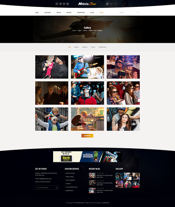 MovieZone - Movie, Cinema WP Theme in WordPress Magazine Themes - product preview 21