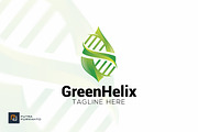 Green Helix - Logo Template