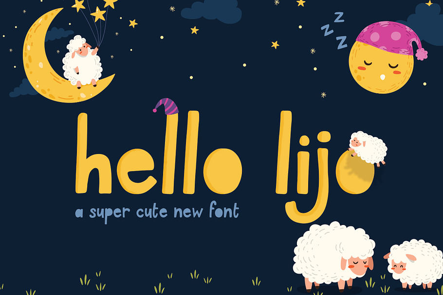 Hello Lijo Font in Display Fonts - product preview 8