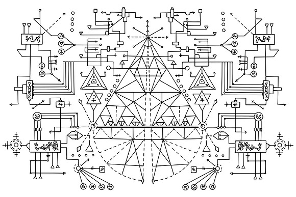 Sacred geometry. Part 1 in Illustrations - product preview 4