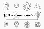 Horror movie characters