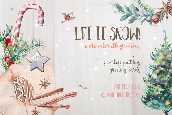 Let it snow! in Illustrations - product preview 5