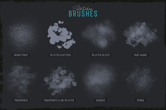 Grunge Toolbox Procreate Brushes in Add-Ons - product preview 3