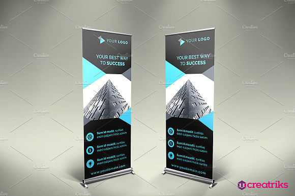 6 Roll Up Banners in Templates - product preview 6