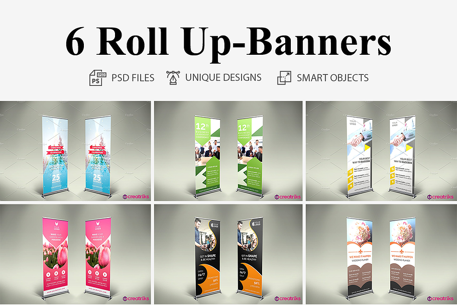 6 Roll Up Banners in Templates - product preview 8