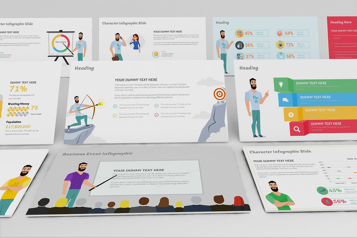 E-Trainer PowerPoint Template 1 in PowerPoint Templates - product preview 8