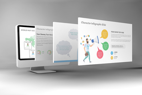 E-Trainer PowerPoint Template 1 in PowerPoint Templates - product preview 3