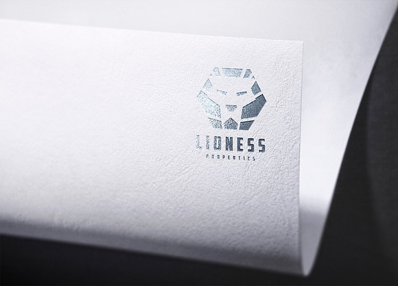 Logo Mockup Curved Paper - PSD in Branding Mockups - product preview 6