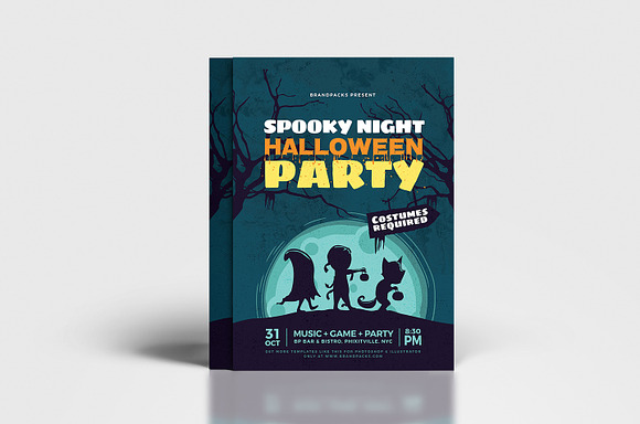 Halloween Flyer / Poster Templates in Flyer Templates - product preview 2
