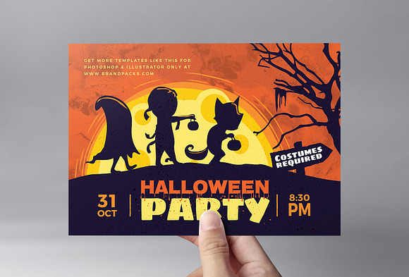 Halloween Flyer / Poster Templates in Flyer Templates - product preview 5