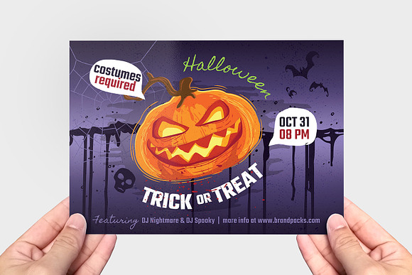 Halloween Flyer / Poster Templates 3 in Flyer Templates - product preview 5