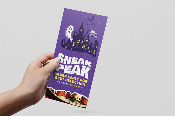 Halloween Flyer / Poster Templates 4 in Flyer Templates - product preview 7